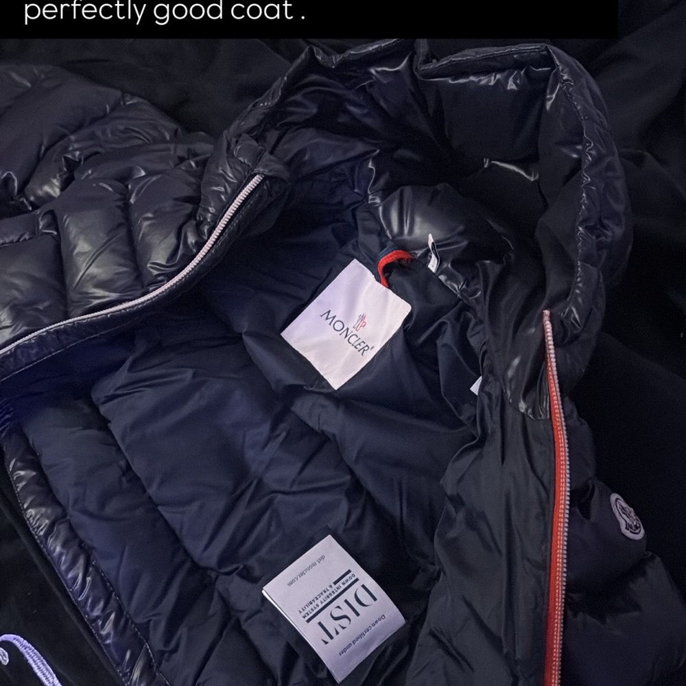Moncler Navy Kids Puffer Jacket